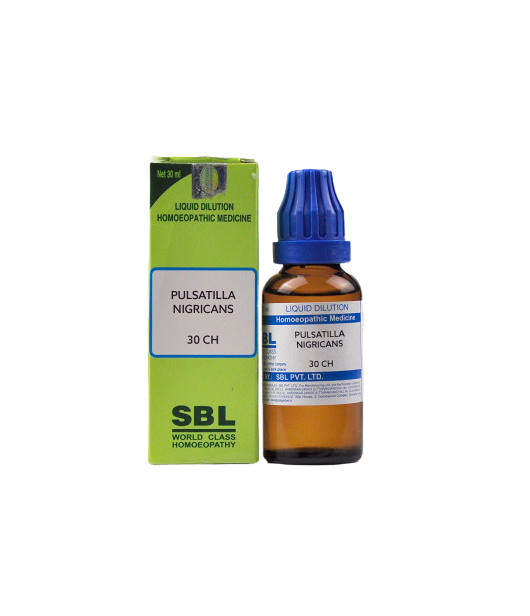 SBL Homeopathy Pulsatilla Nigricans Dilution