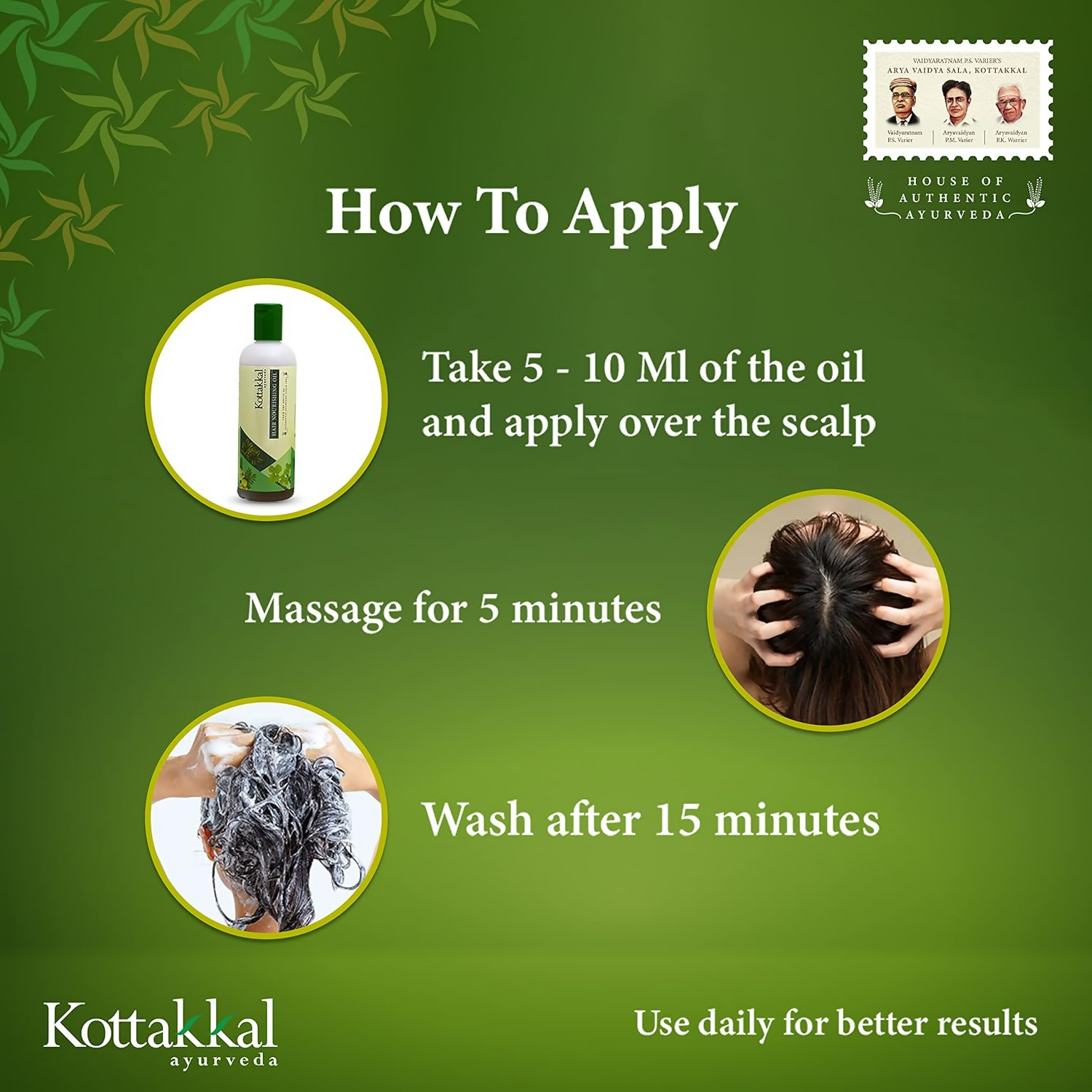 Kottakkal Arya Vaidyasala Ayurveda Hair Nourishing Oil With Benefits Of Amla