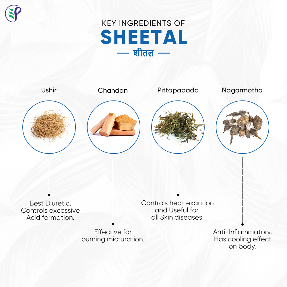 Pathak Ayurvedic Pharmacy Sheetal - Body Heat