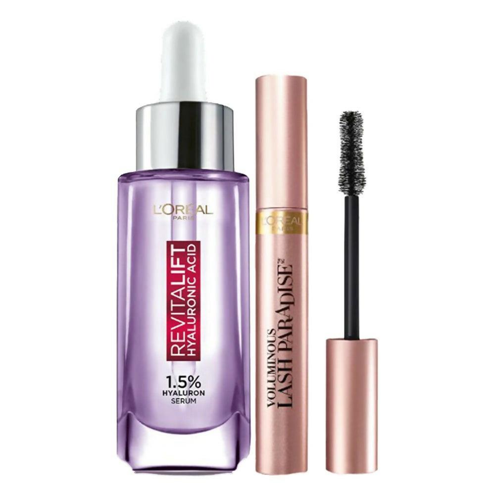 L'Oreal Paris Paradise Beauty Bestsellers - Lash Paradise Mascara & HA Serum