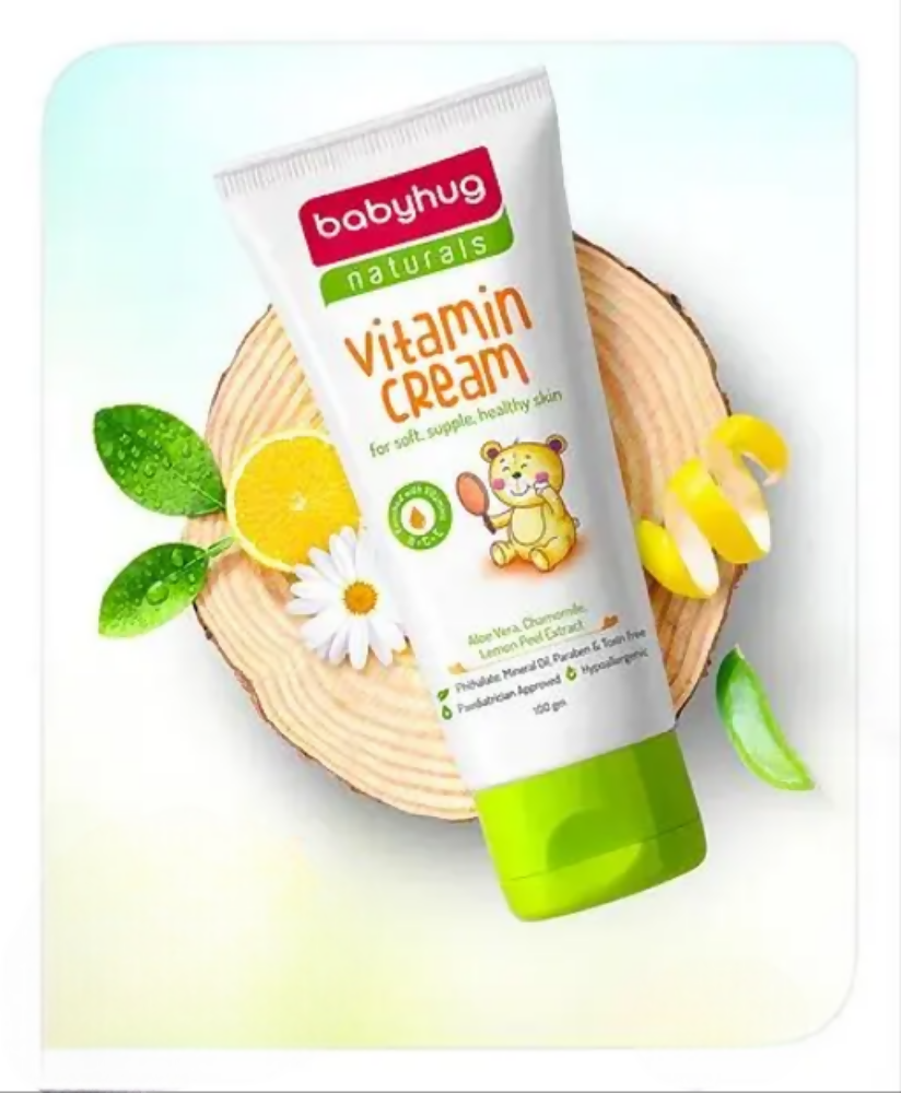 Babyhug White Naturals Vitamin Face Cream