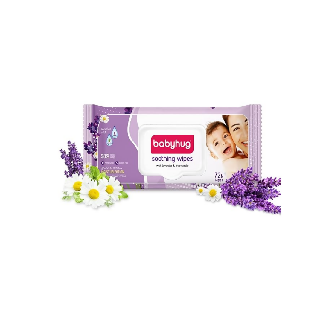 Babyhug Soothing Lavender & Chamomile Wipes