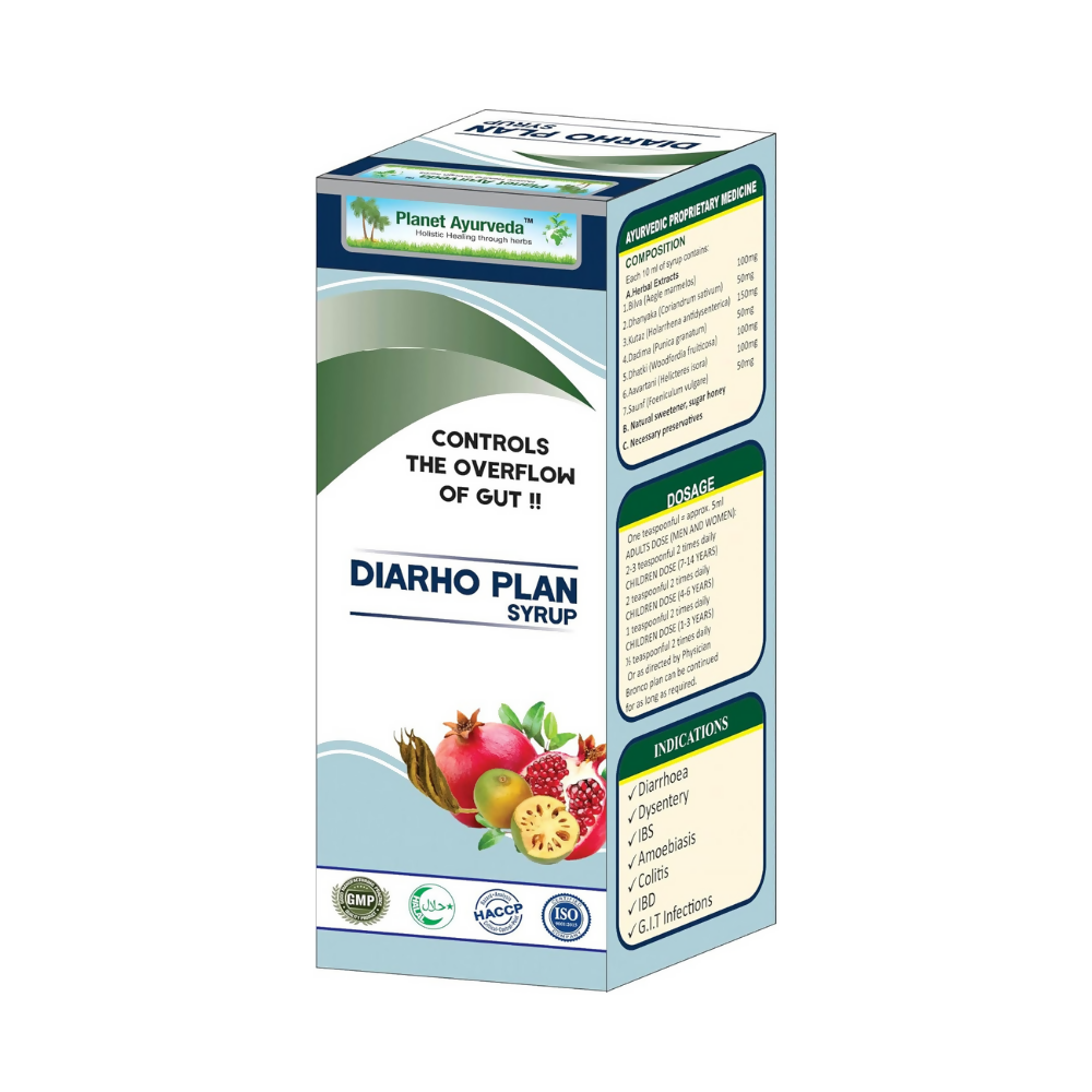 Planet Ayurveda Diarho Plan Syrup