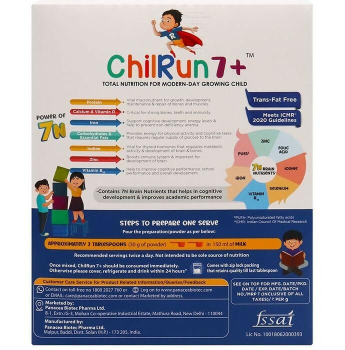 Chilrun 7+ Drink with Almond & Oats For Modern Day Growing Children Chocolate