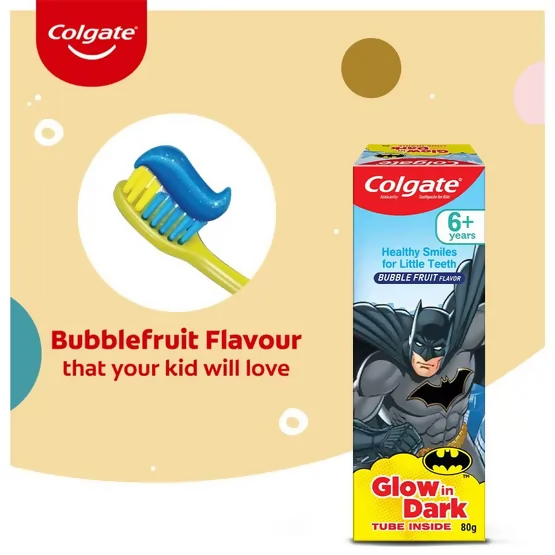 Colgate Anticavity Kids Toothpaste - Bubble Fruit Flavor