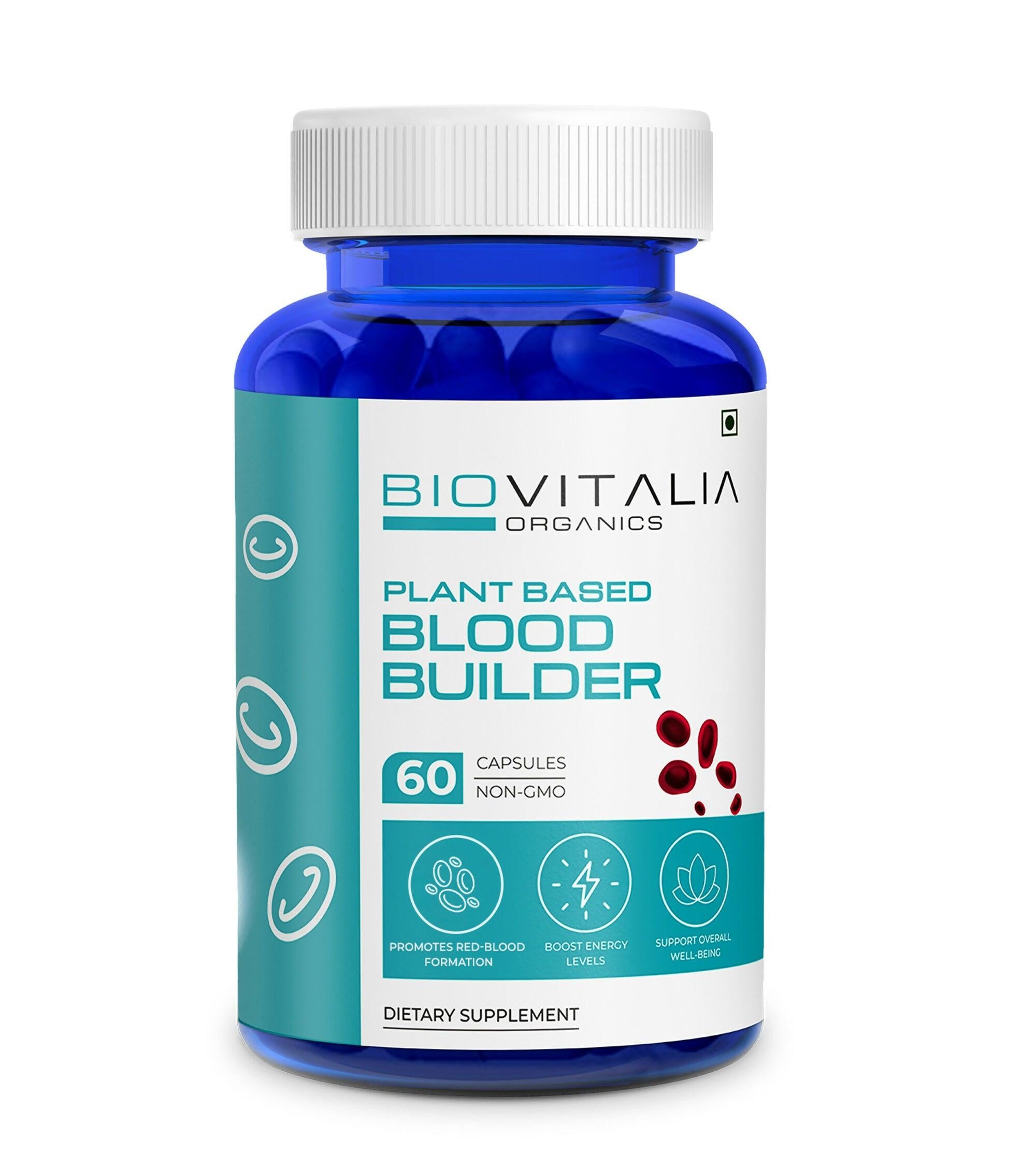 Biovitalia Organics Blood Builder Capsules