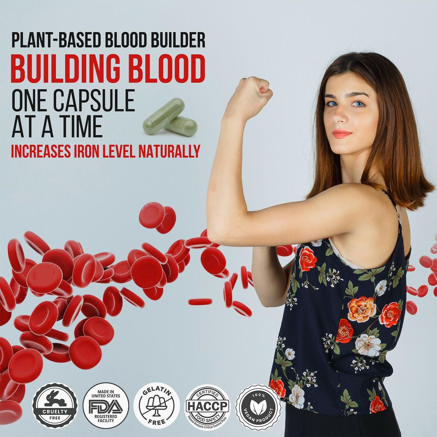 Biovitalia Organics Blood Builder Capsules