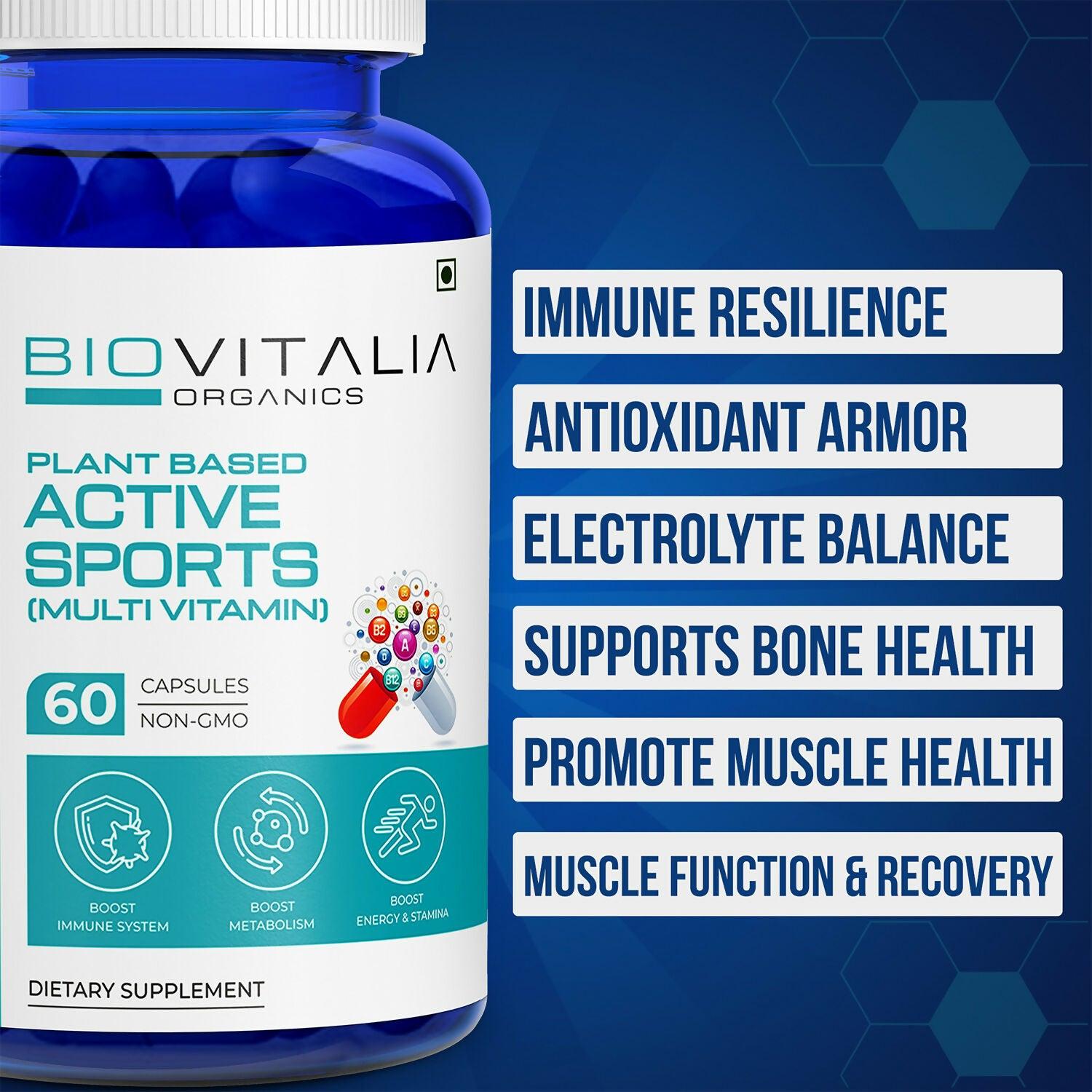 Biovitalia Organics Active Sports Capsules