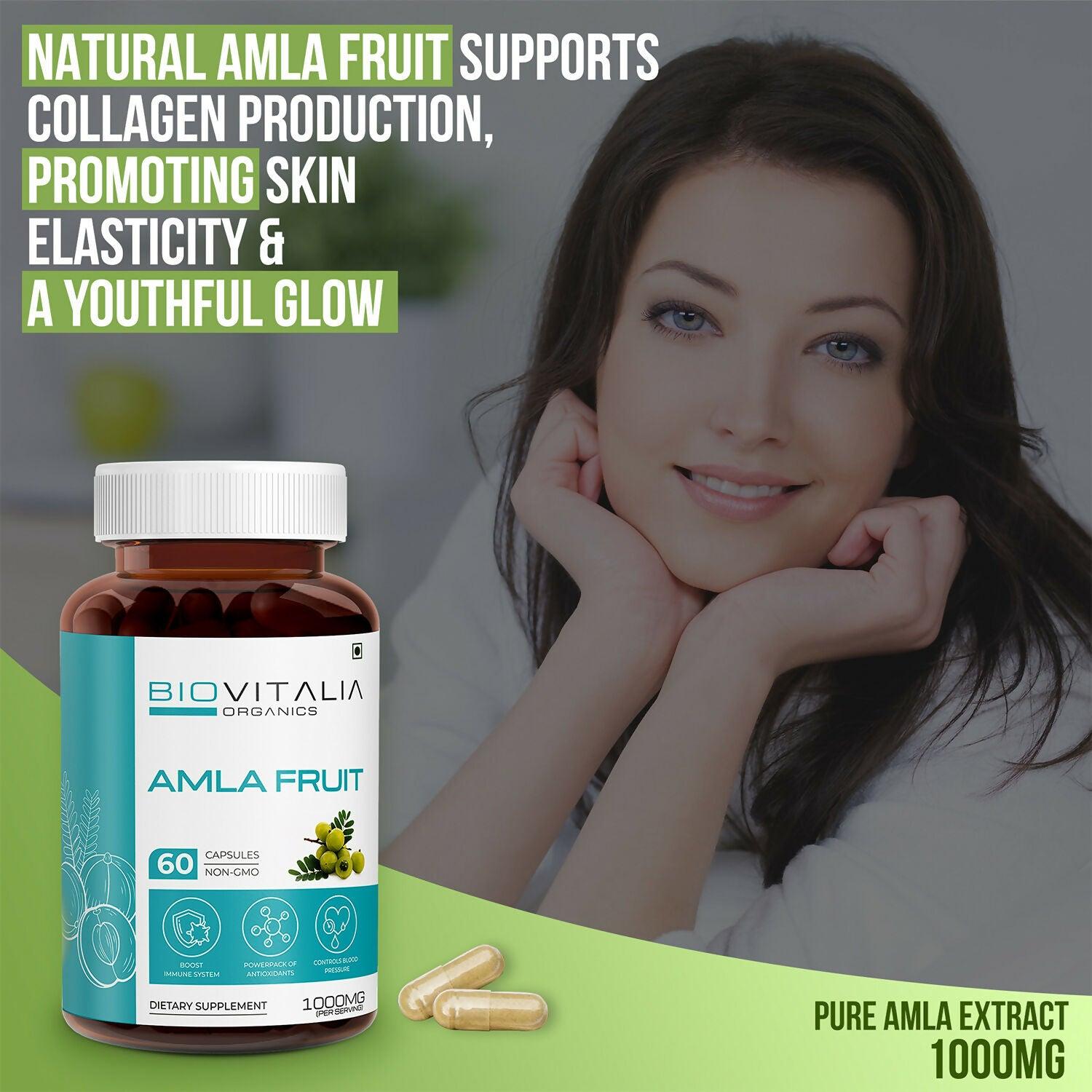 Biovitalia Organics Amla Fruit Capsules