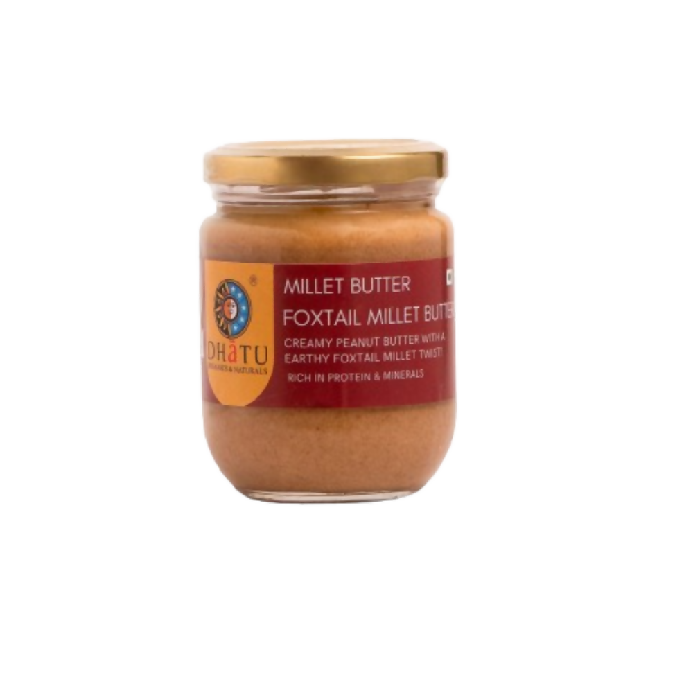 Dhatu Organics & Naturals Organic Foxtail Millet Peanut Butter