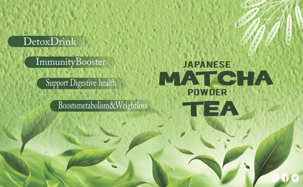 Eteasy Japanese Matcha Sonti Mix Milk Drink Kashmiri Kesar Saffron Mix Powder