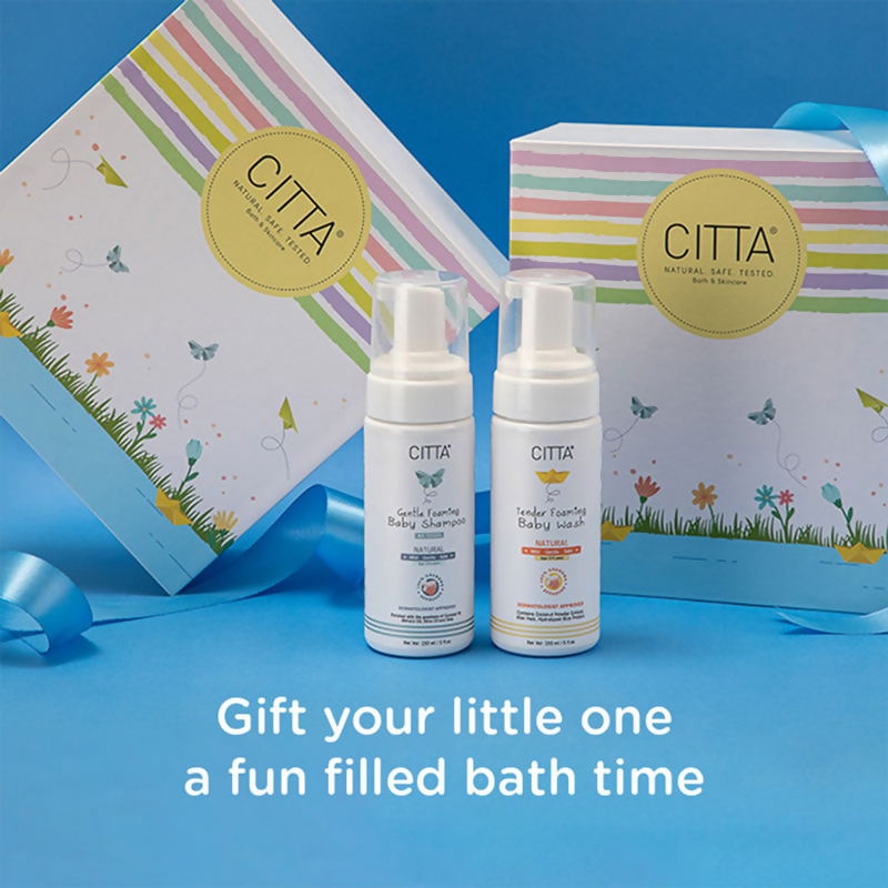 Citta Baby & Kids Baby Bath Set - Baby Body Wash & Baby Shampoo