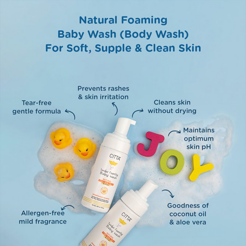 Citta Baby & Kids Baby Bath Set - Baby Body Wash & Baby Shampoo