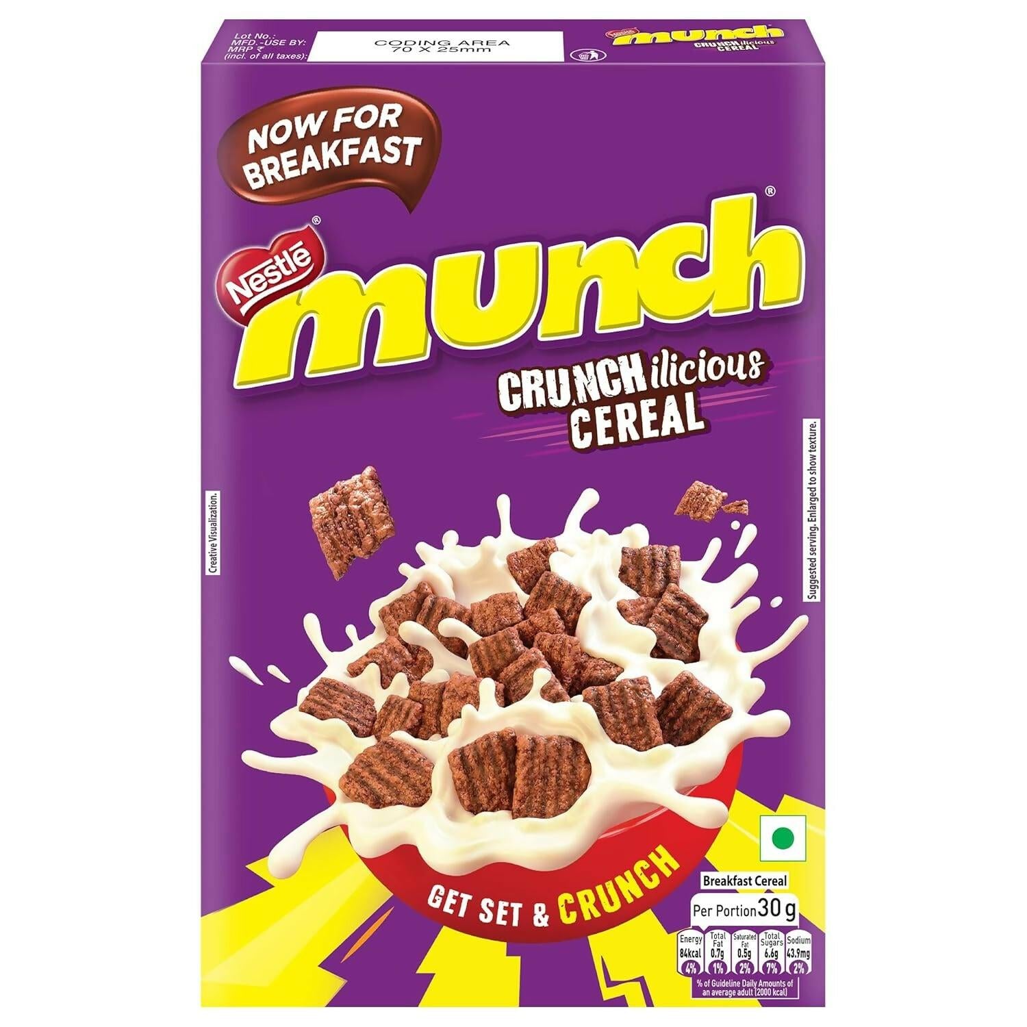 Nestle Munch Crunchilicious Breakfast Cereal - Chocolate Flavor