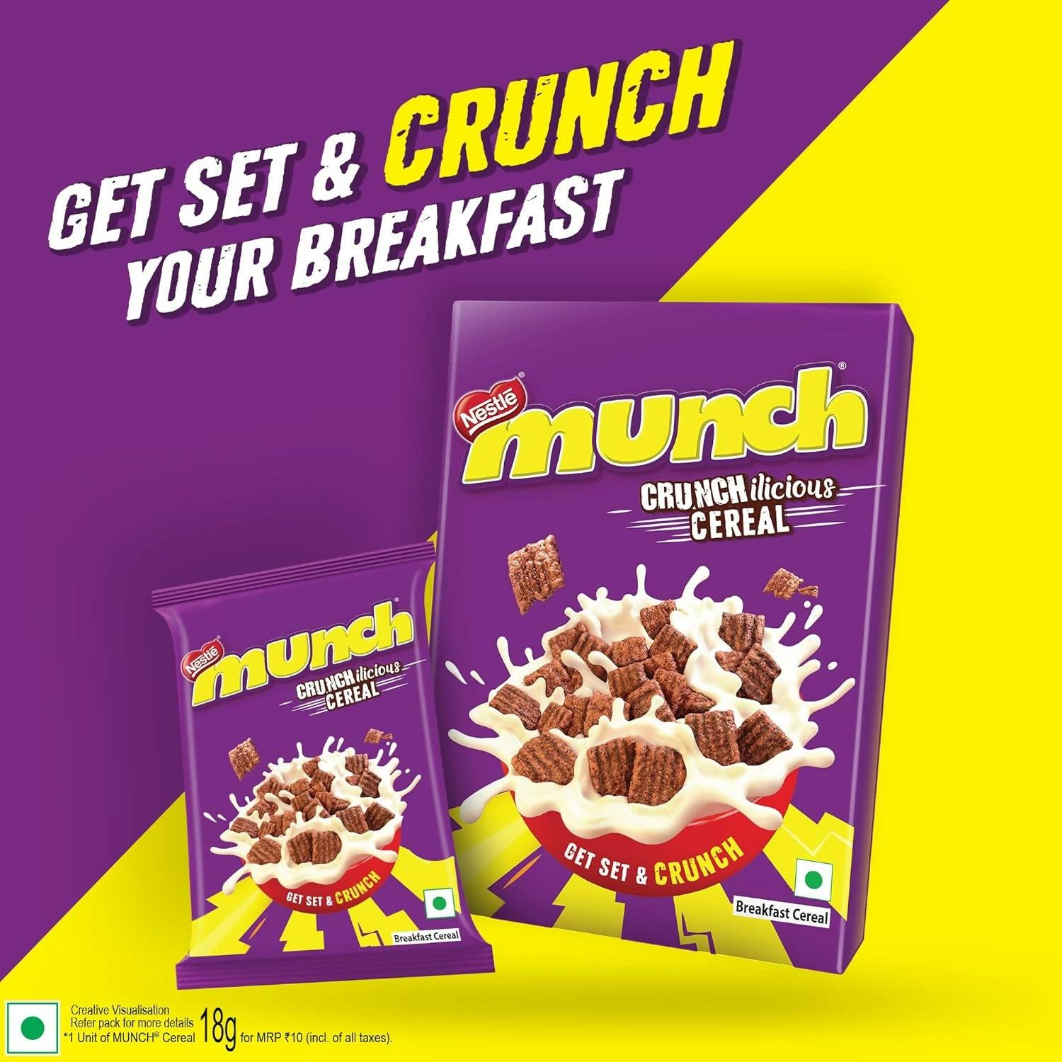 Nestle Munch Crunchilicious Breakfast Cereal - Chocolate Flavor