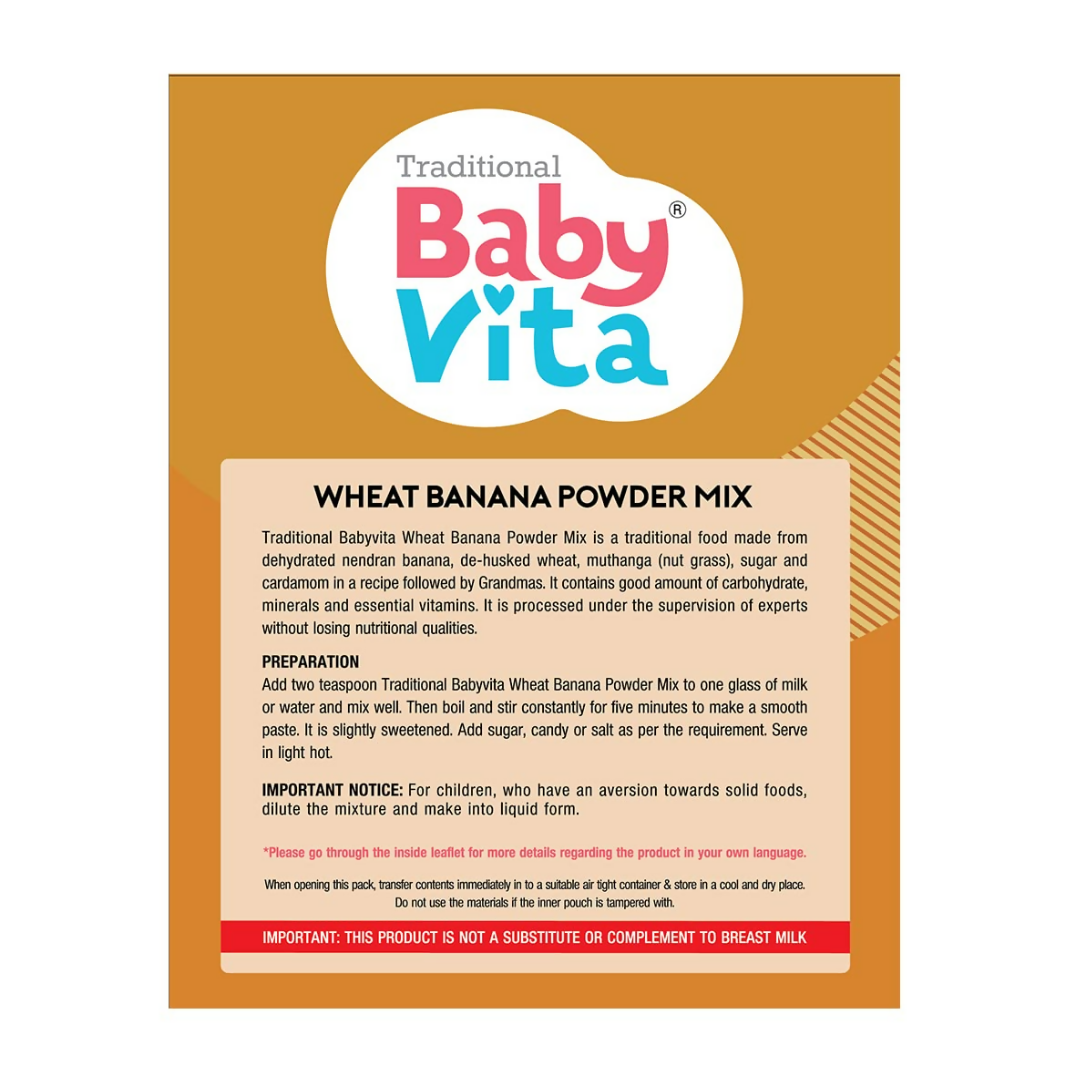 Babyvita Arbanox Wheat Banana Powder Mix