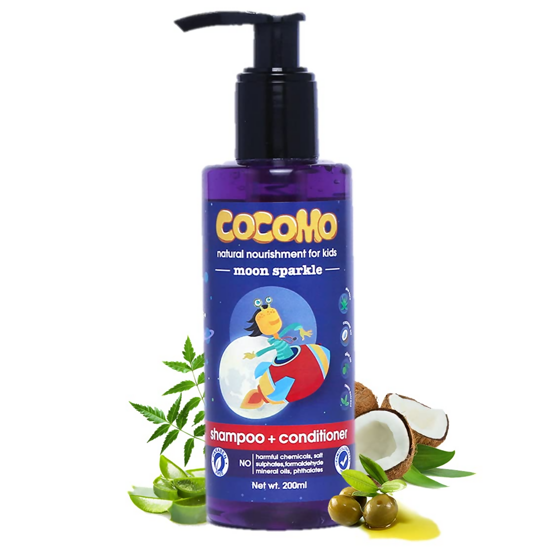 Cocomo Natural Aloe Vera & Neem Kids Shampoo & Conditioner