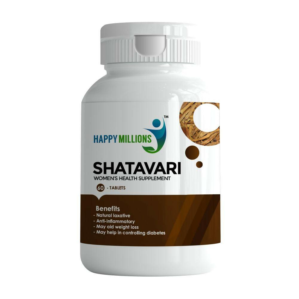 HappyMillions Shatavari Tablets