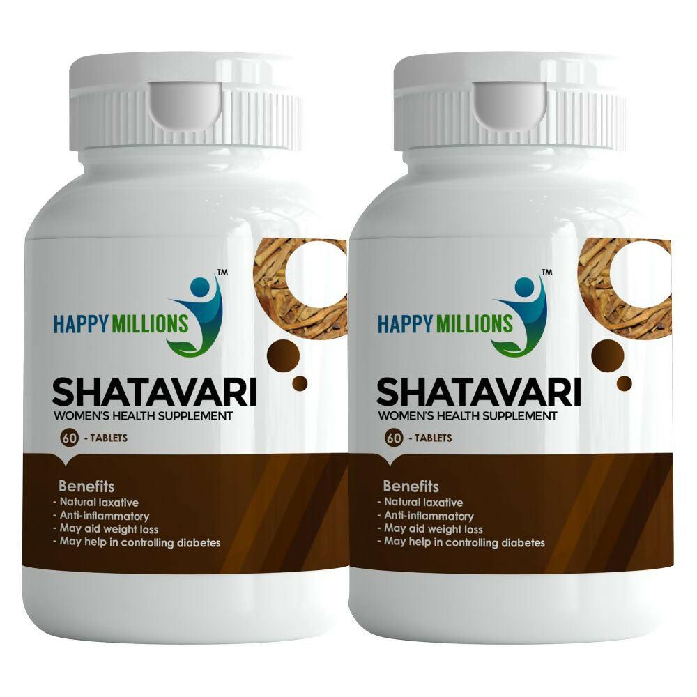 HappyMillions Shatavari Tablets