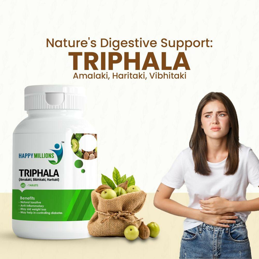 HappyMillions Triphala Tablets