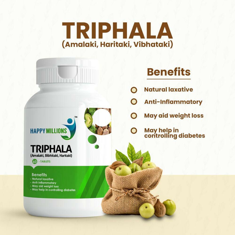 HappyMillions Triphala Tablets