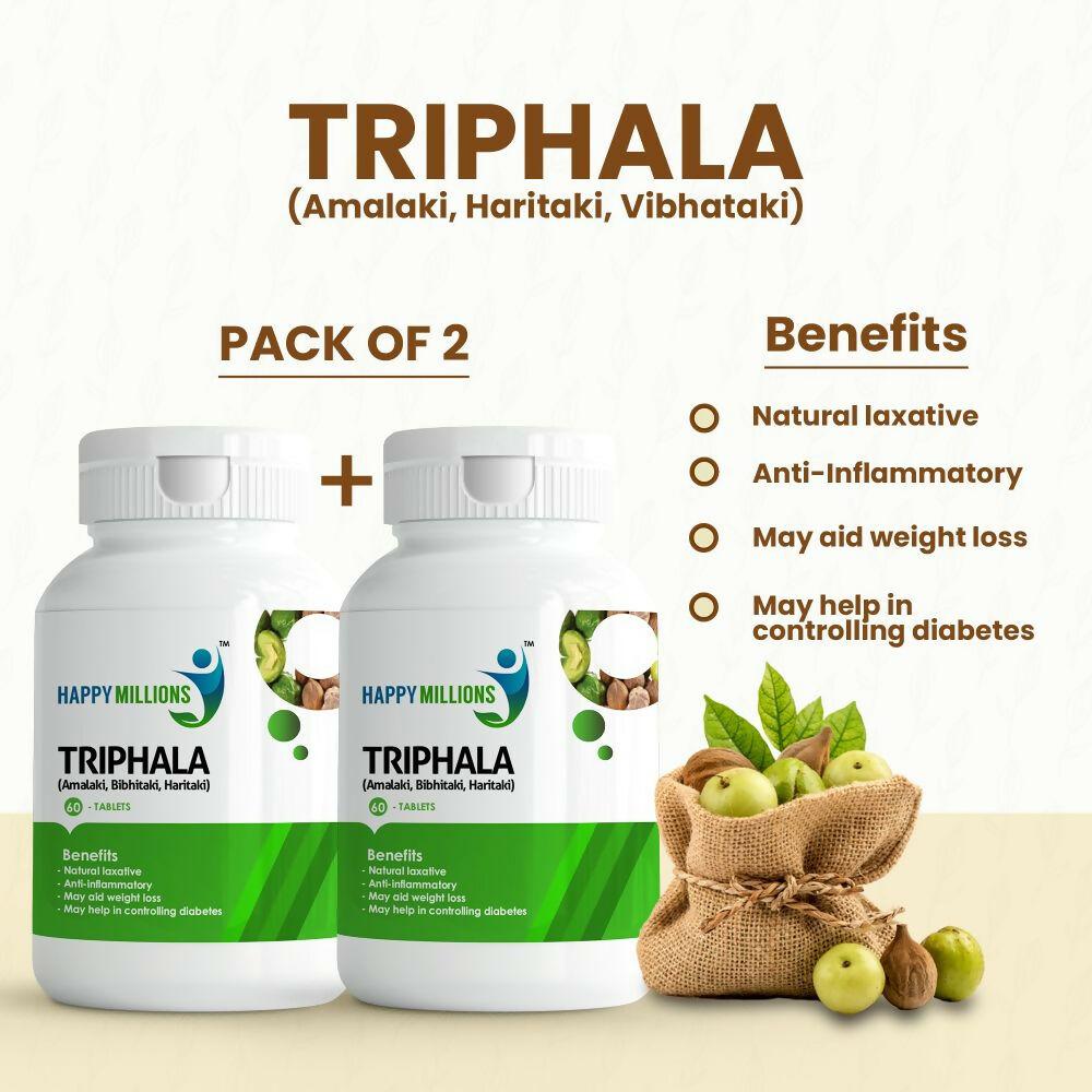 HappyMillions Triphala Tablets