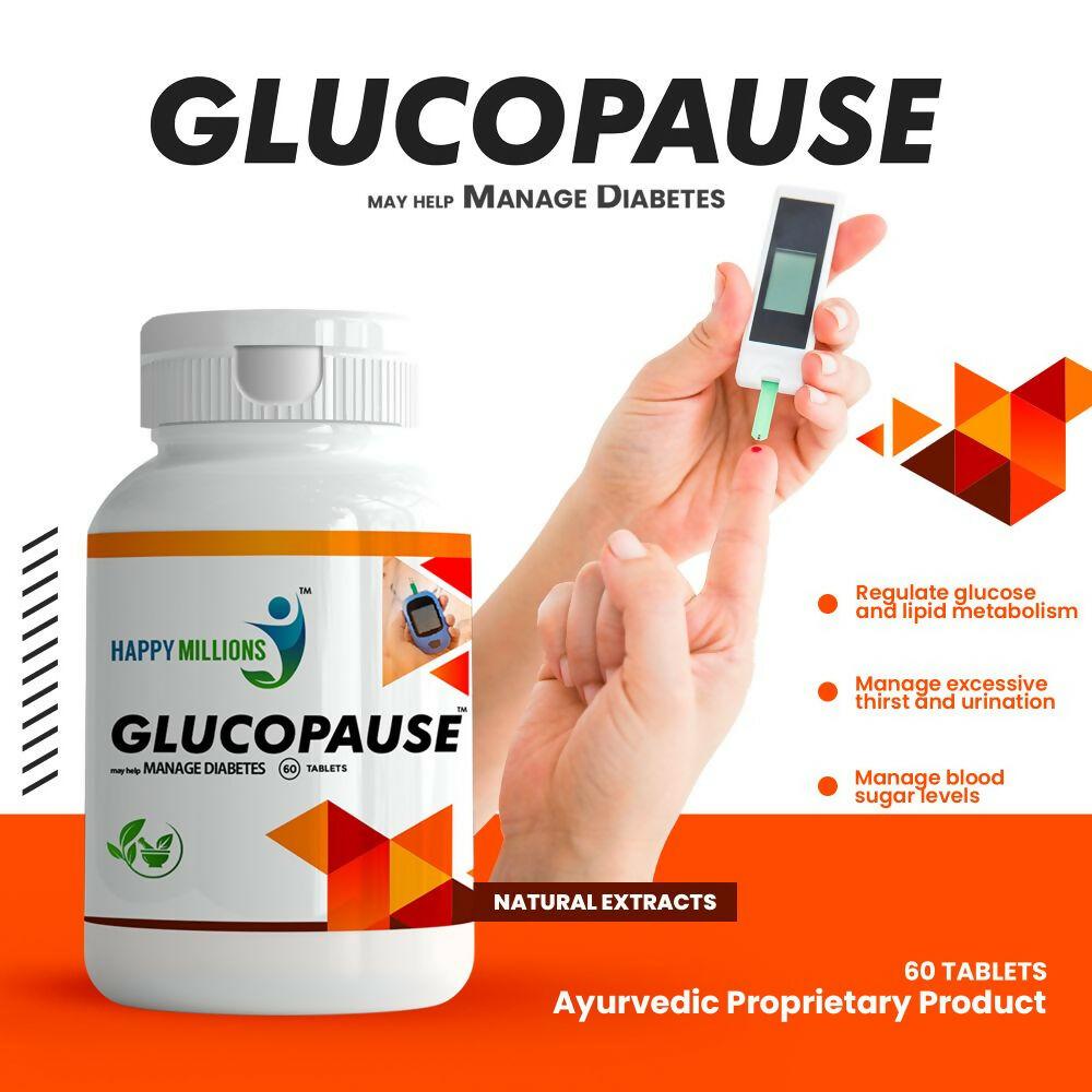 HappyMillions Glucopause Tablets