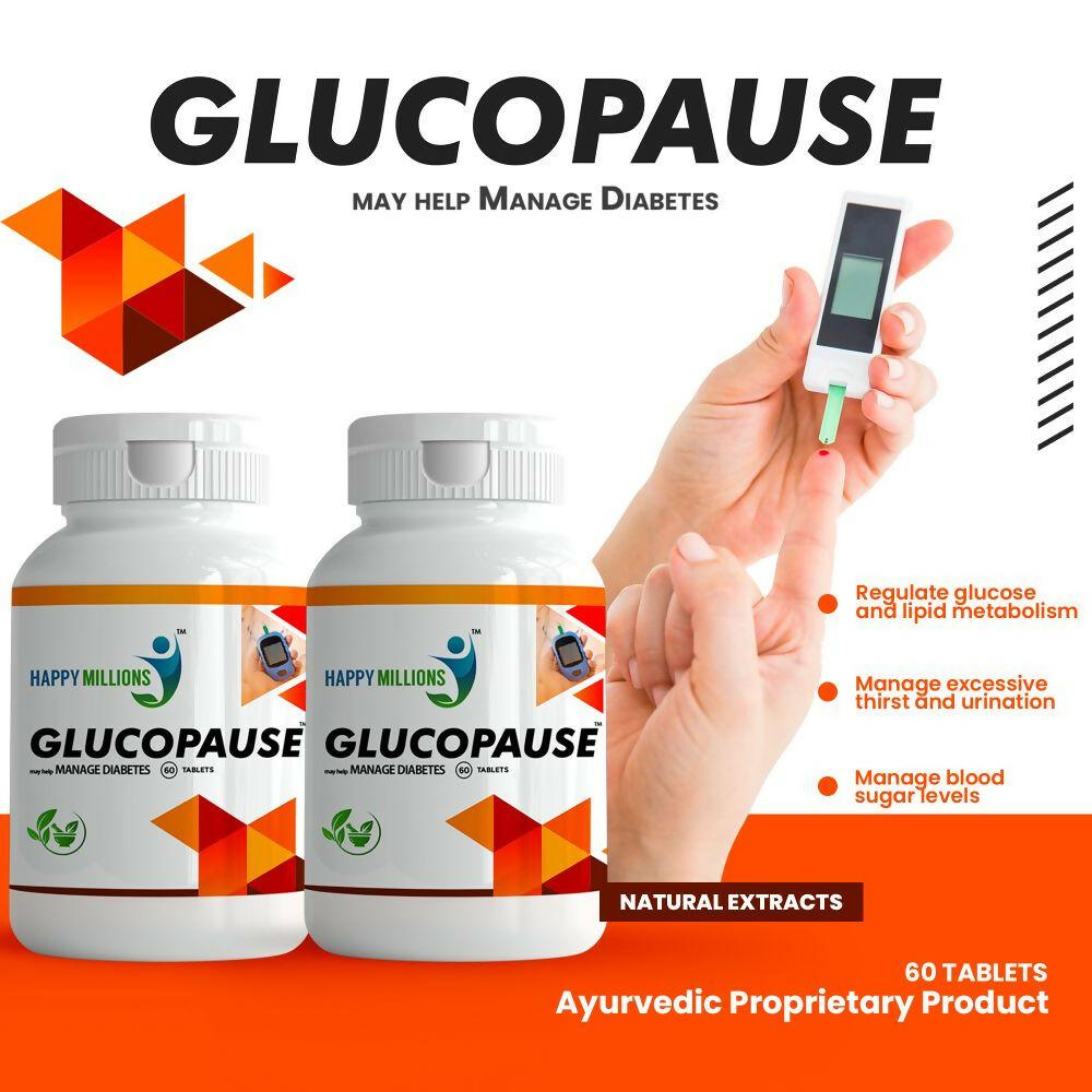 HappyMillions Glucopause Tablets