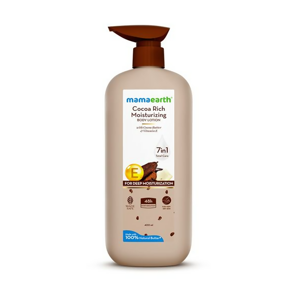 Mamaearth Cocoa Rich Moisturizing Body Lotion with Cocoa Butter & Vitamin E