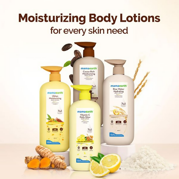 Mamaearth Cocoa Rich Moisturizing Body Lotion with Cocoa Butter & Vitamin E