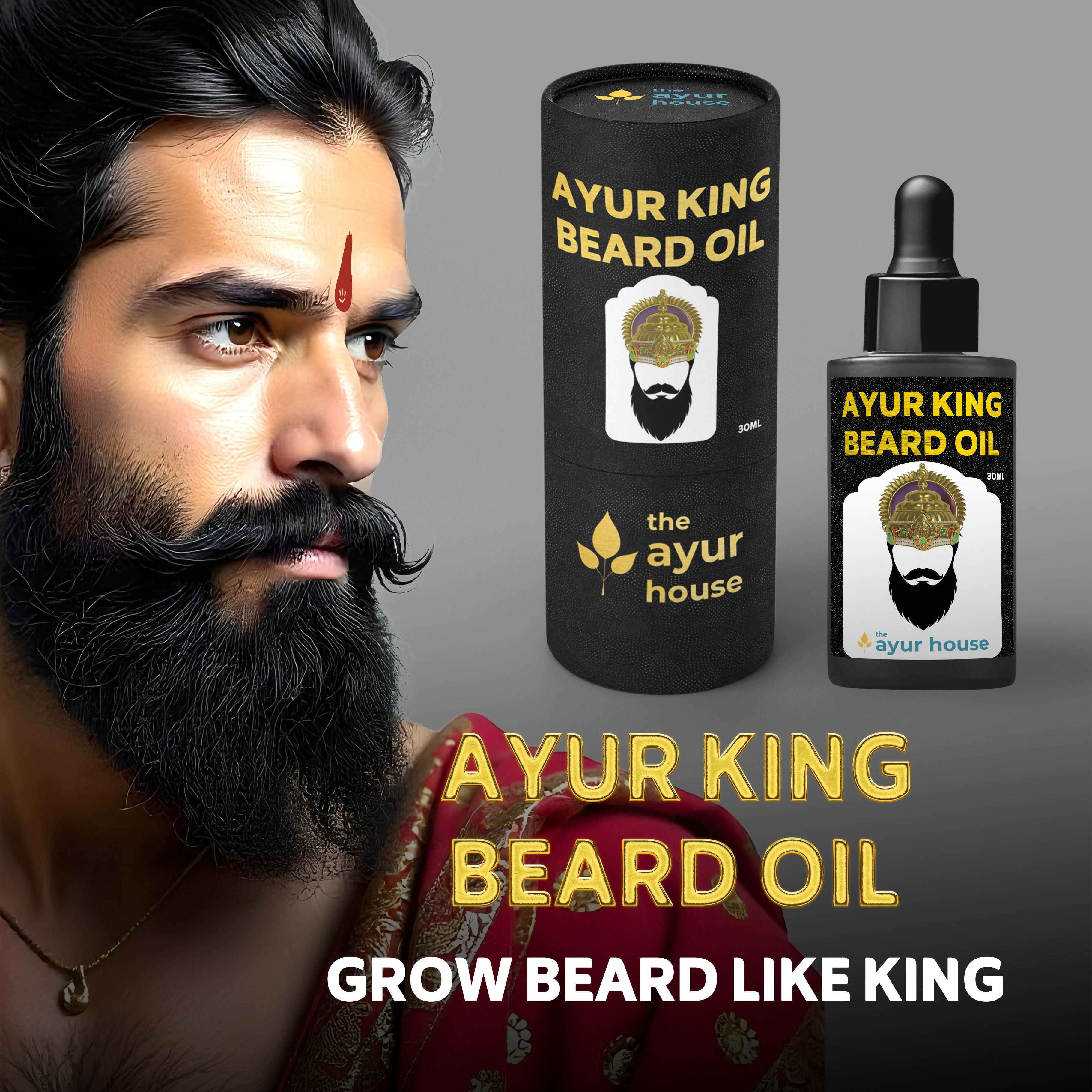 The Ayur House Ayur King Beard Oil