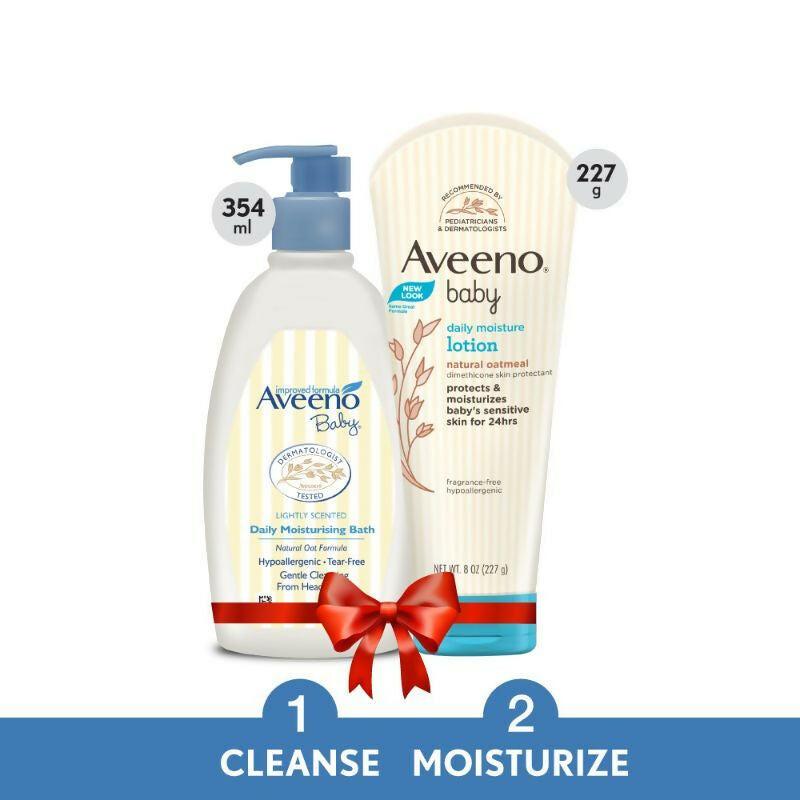 Aveeno Baby Bath and Body Combo