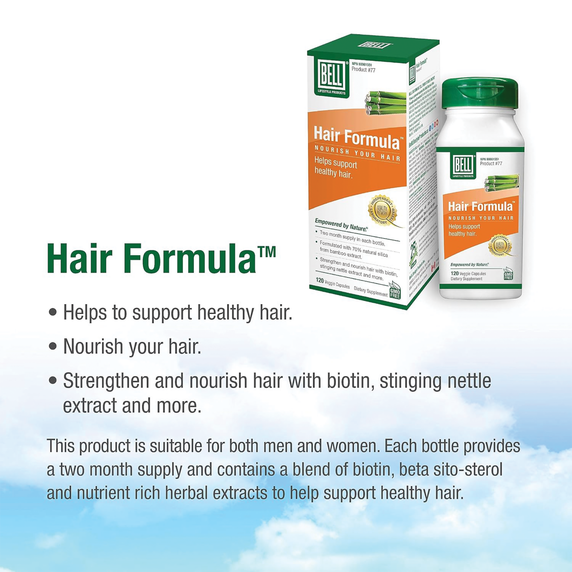 The Ayur House Hair Formula For Men and Women Capsules