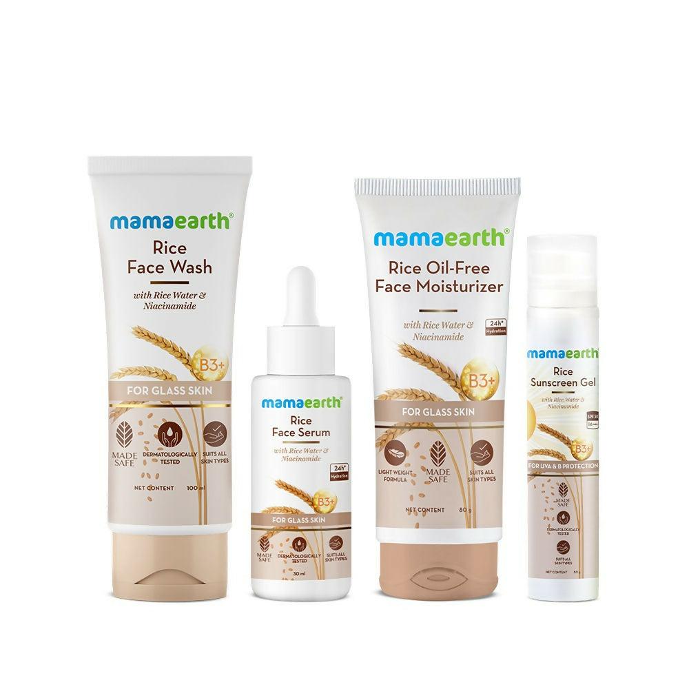 Mamaearth CSMS Rice Glass Skin Regimen