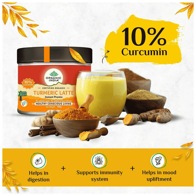 Organic India Turmeric Latte Instant Premix