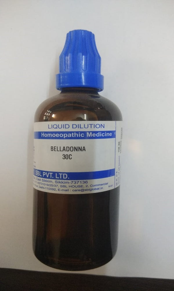 SBL Homeopathy Belladonna Dilution