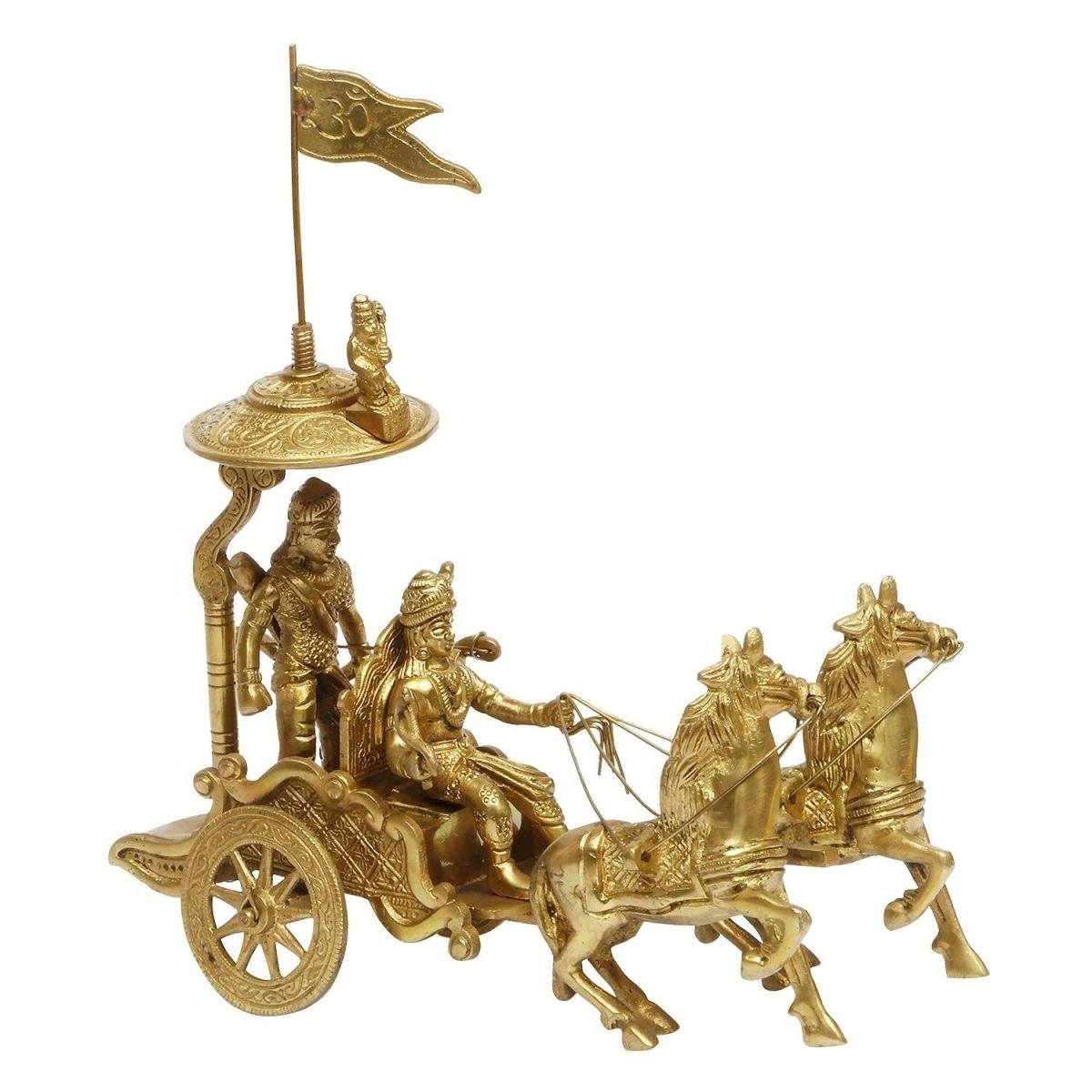 Artvarko Mahabharat Geeta Arjun Chariot Idol