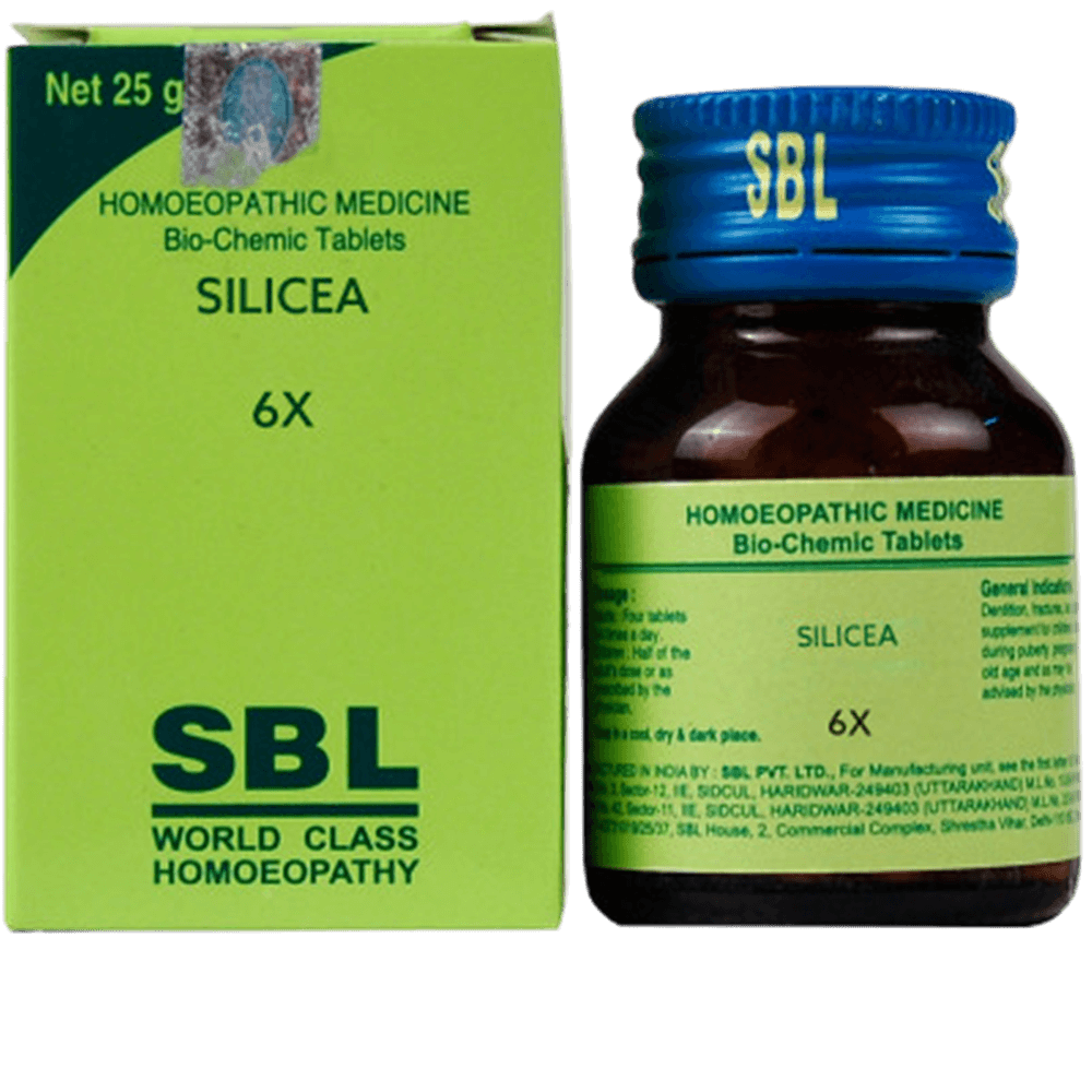 SBL Homeopathy Silicea Biochemic Tablets