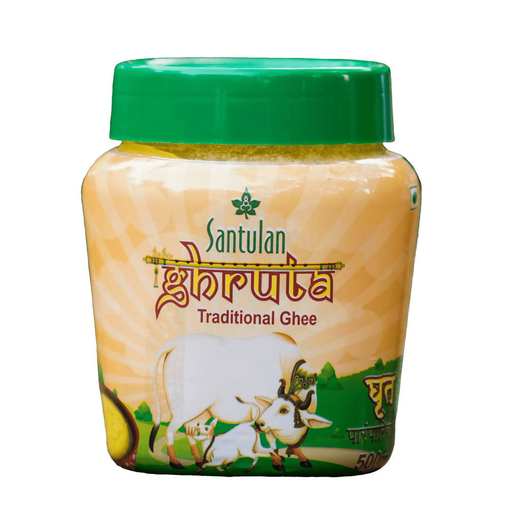 Santulan Ayurveda Ghruta Traditional Ghee | Pure organic Cow Ghee | Ghee from Vedic Bilona Method