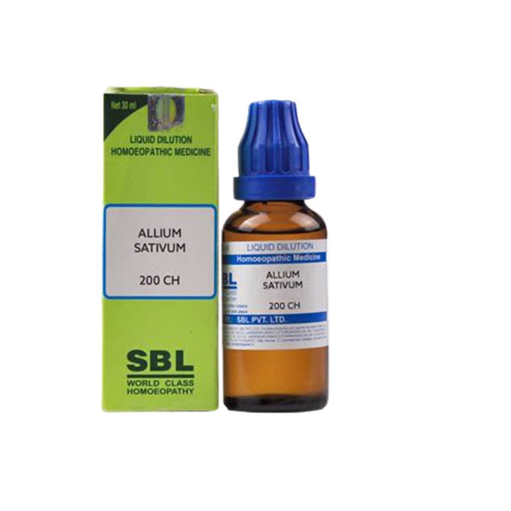 SBL Homeopathy Allium Sativum Dilution