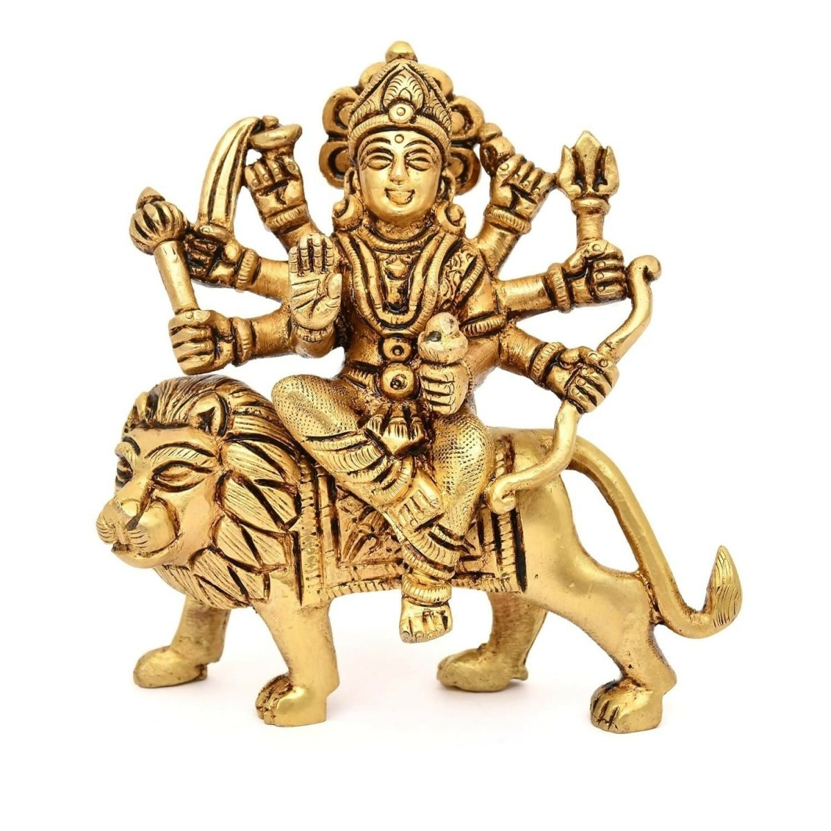 Aargkraf Brass Maa Durga Mata Rani Idol