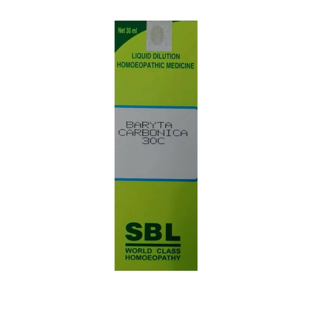 SBL Homeopathy Baryta Carbonica Dilution