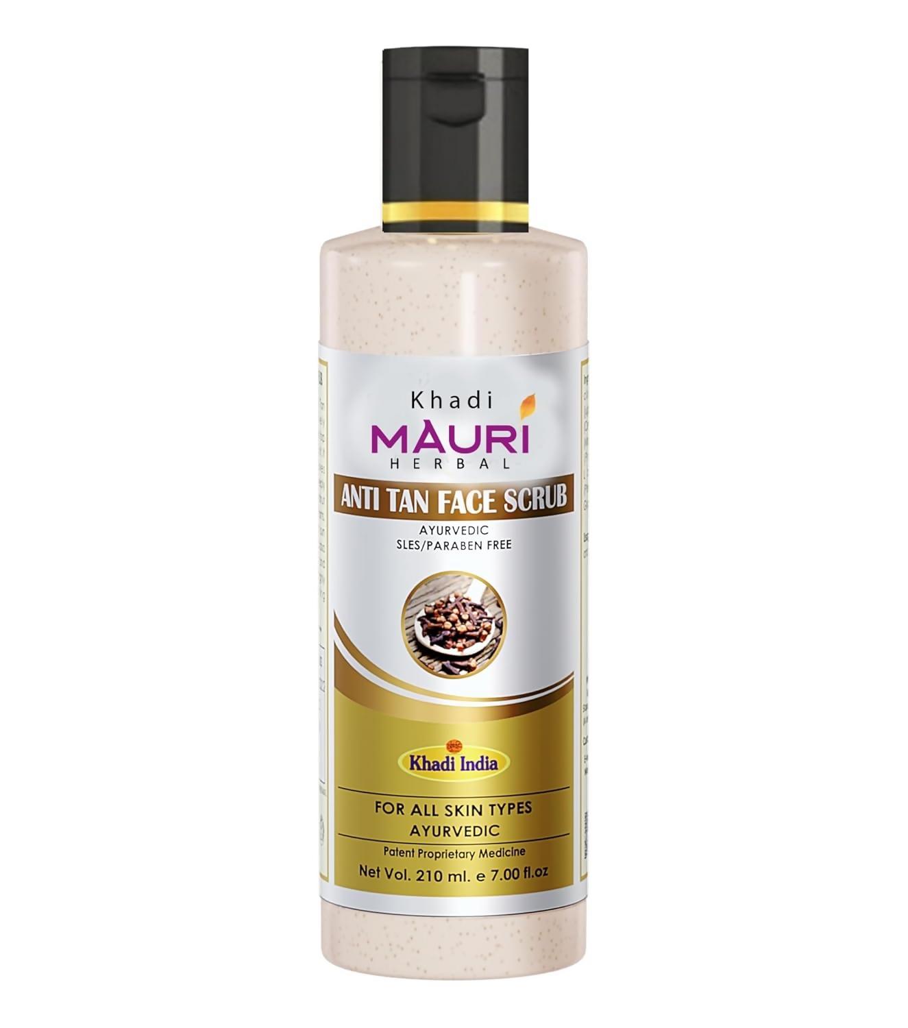 Khadi Mauri Herbal Anti Tan Face Scrub Removes Tan