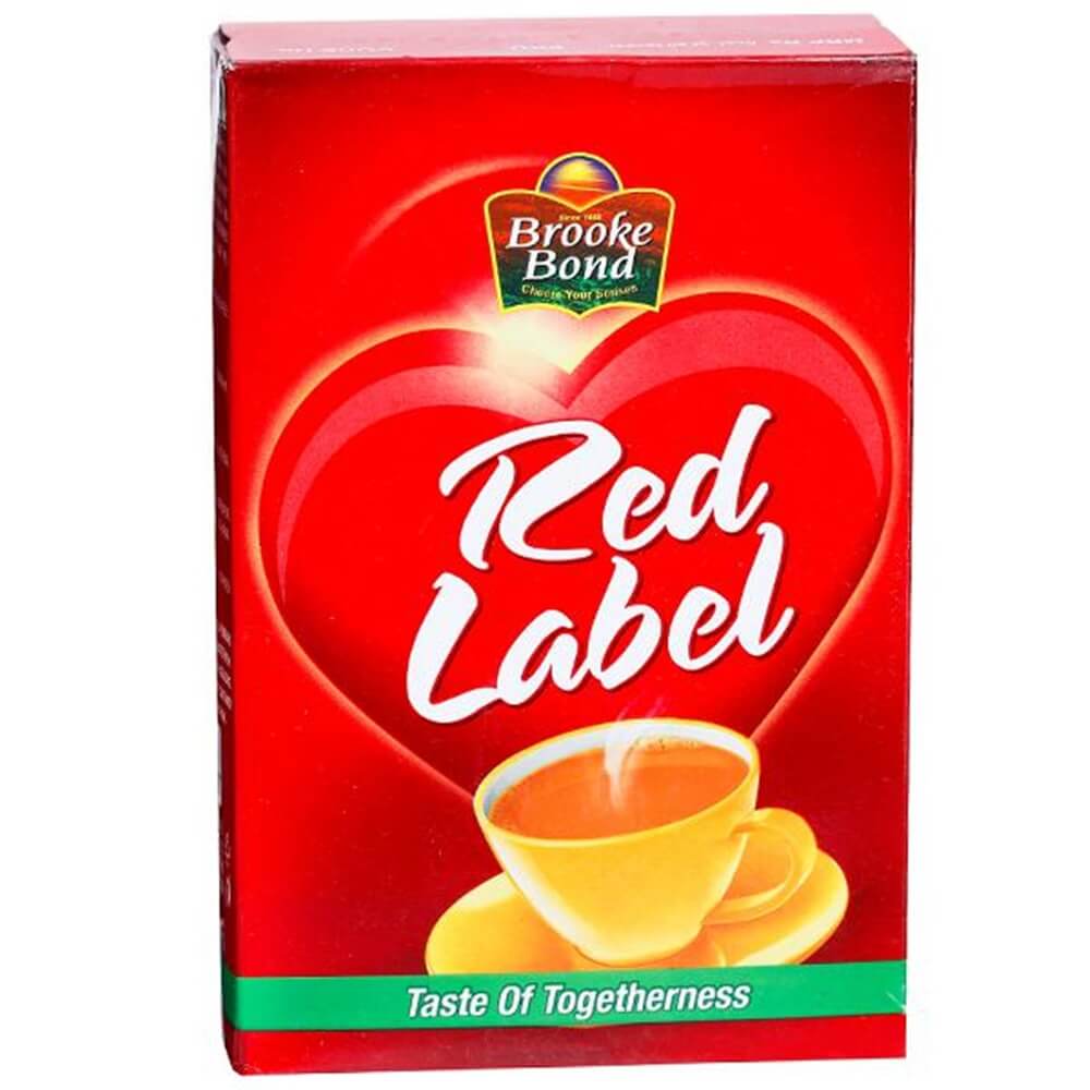 Brooke Bond Red Label Tea | Premium Powdered Strong Black Chai from the Best Choosen Leaves -500 gm, 1 kg