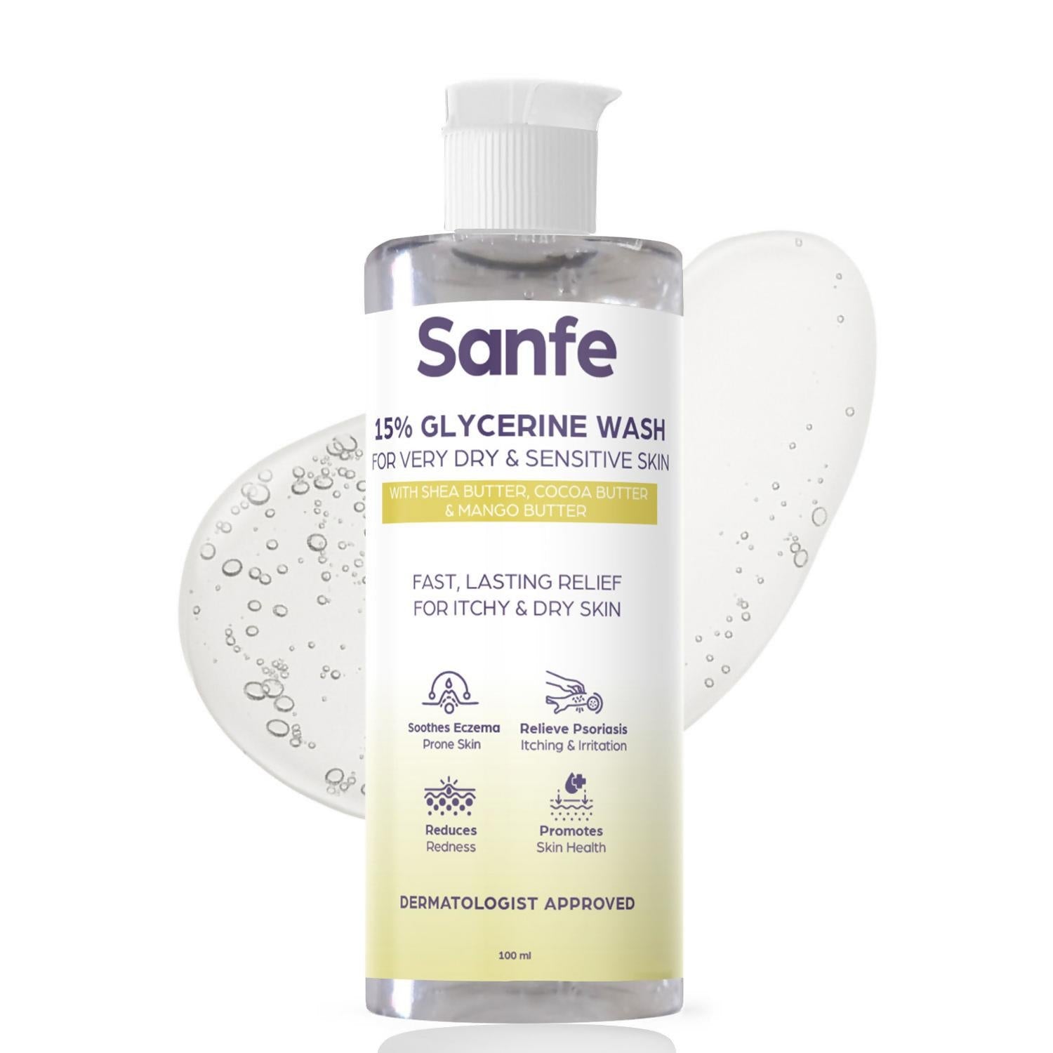 Sanfe Eczema Relief Wash For Very Very Dry Skin