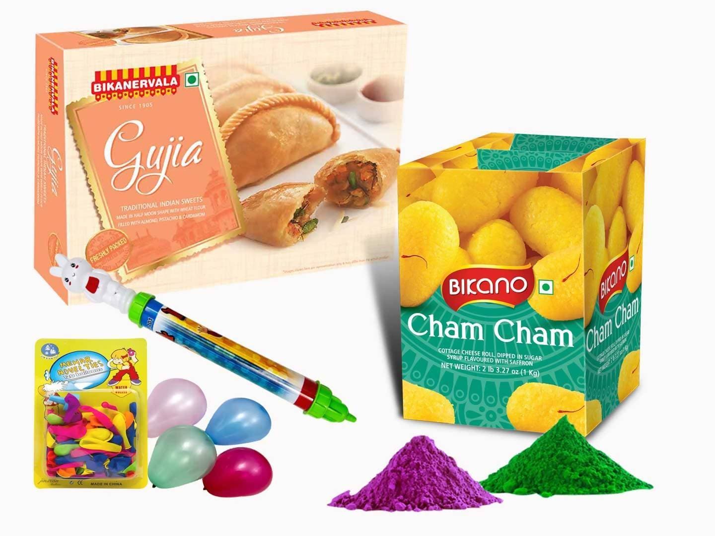 Bikano Cham Cham With Holi Ghujia