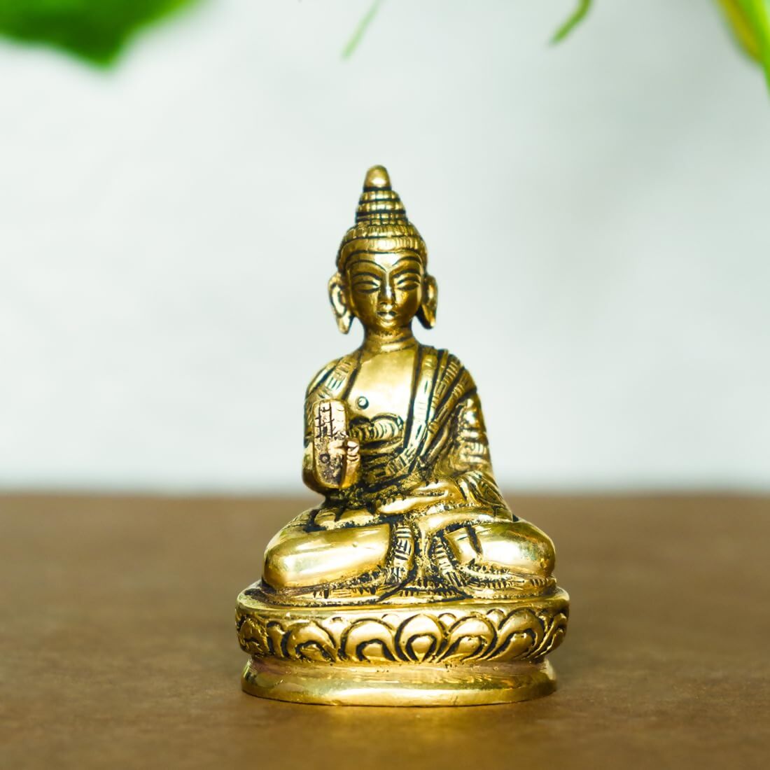 Ekhasa Pure Brass Gautam Buddha Statue