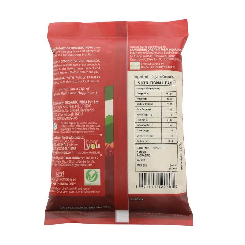 Organic India Coriander Powder