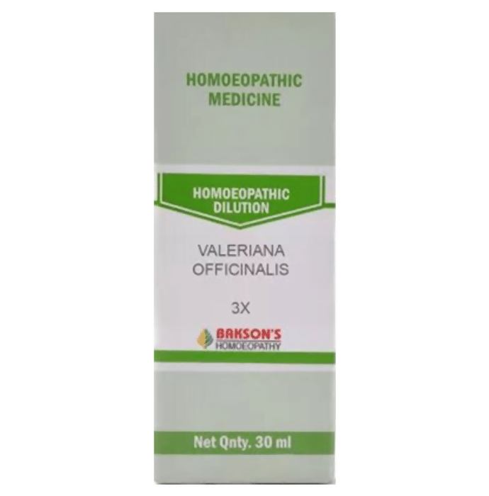 Bakson's Homeopathy Valeriana Officinalis Dilution