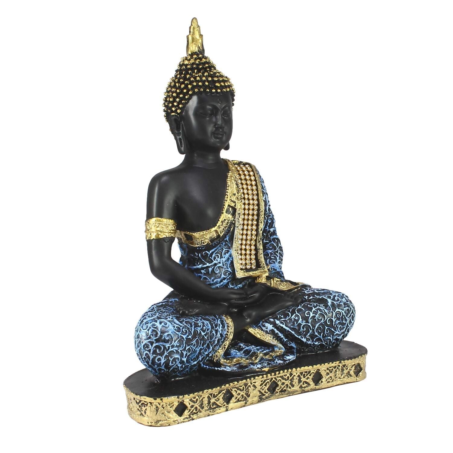 eCraftIndia Buddha Showpiece - Blue